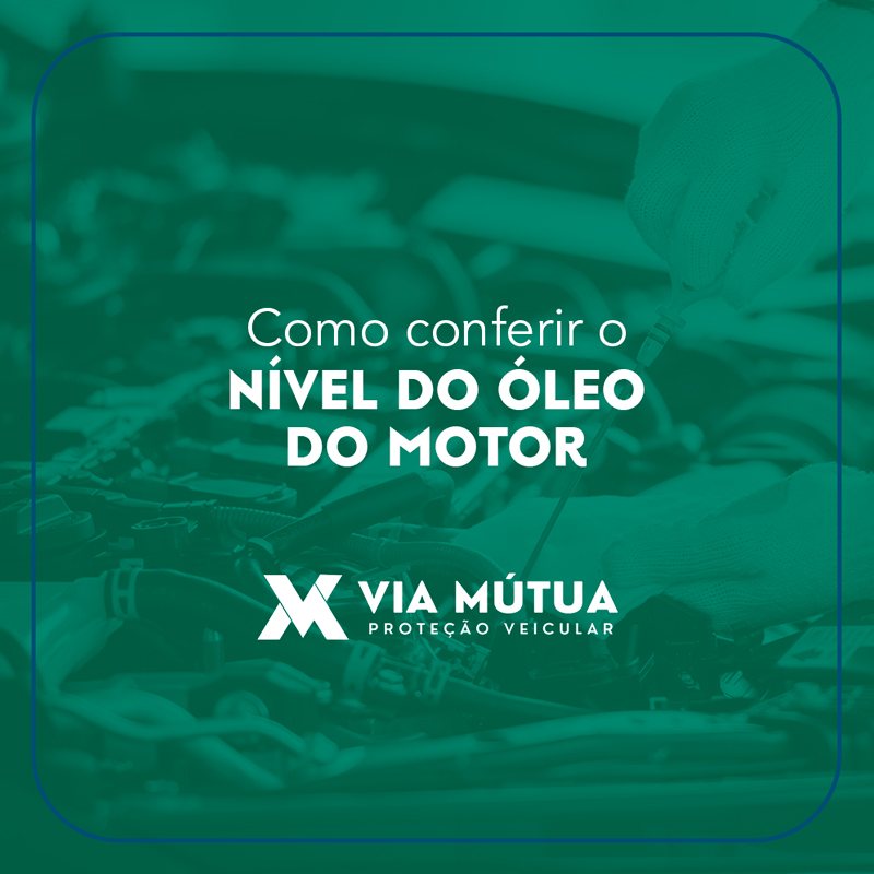 Como conferir o nível do óleo do motor